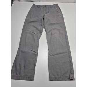 Arborwear Estimator Pants Mens 32x32 Gray Canvas Work Chino Relaxed Fit